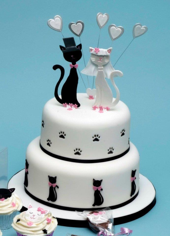 Cats Wedding Cakes
 16 best Cat Wedding Cakes images on Pinterest