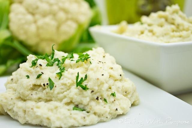 Cauliflower Mashed Potatoes Healthy
 Recipe Perfect Mashed Cauliflower