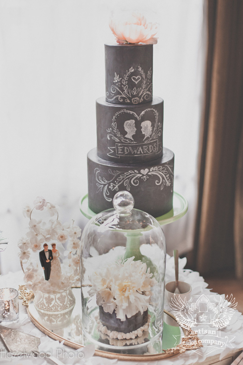 Chalkboard Wedding Cakes
 Wedding Cakes