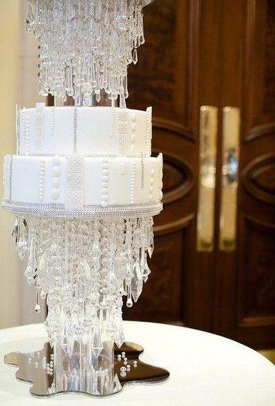 Chandelier Wedding Cakes 20 Best Crystal Chandelier Wedding Cake by Elizabethscakeemporium