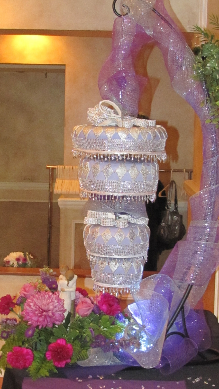 Chandelier Wedding Cakes
 Chandelier Wedding Cake CakeCentral