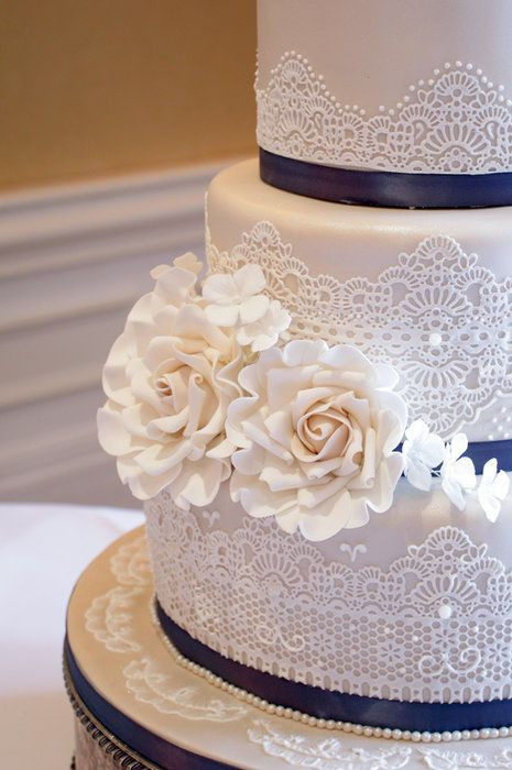 Chantilly Wedding Cakes
 Chantilly lace wedding cake …