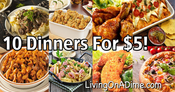 Cheap Easter Dinner Ideas
 10 Dinners For $5 Cheap Dinner Recipes And Ideas