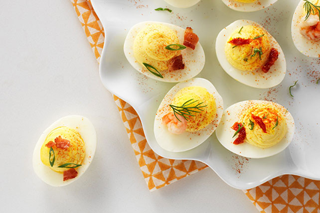 Cheap Easter Dinner Ideas
 Favorite Topped Deviled Eggs Kraft Recipes