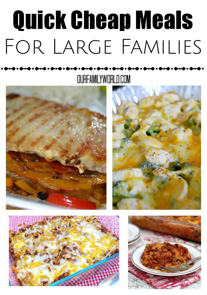 Cheap Easy Healthy Dinners
 Quick Cheap Meals For Families