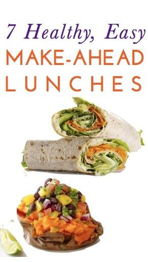 Cheap Easy Healthy Lunches
 7 healthy cheap & easy lunch ideas you can make ahead