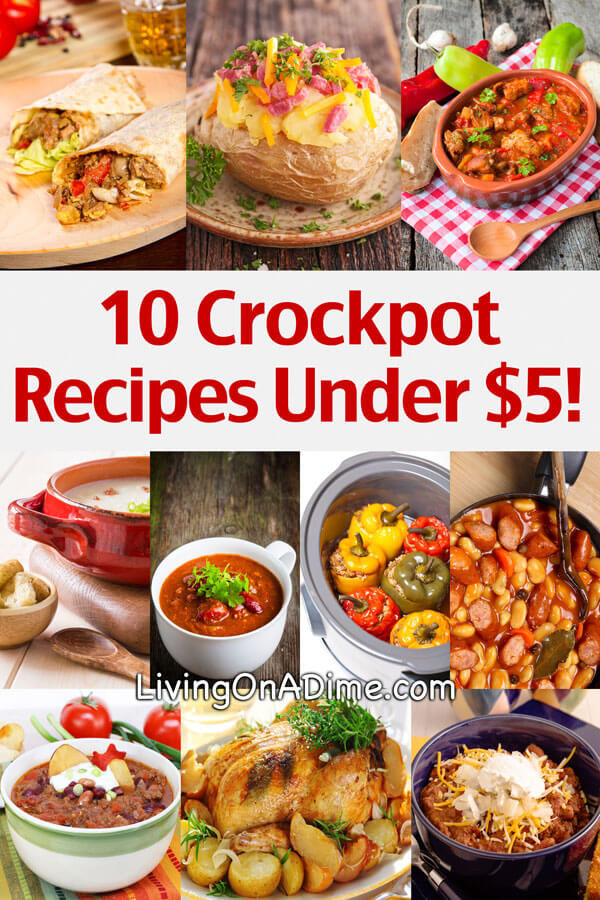 Cheap Healthy Dinners For 2
 10 Crockpot Recipes Under $5 Easy Meals Your Family Will