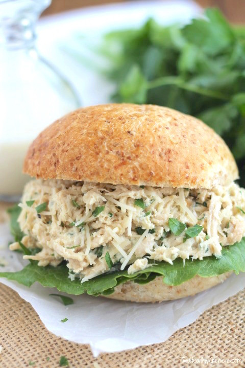 Cheap Healthy Dinners For Two
 Crock Pot Chicken Caesar Sandwiches Two Healthy Kitchens