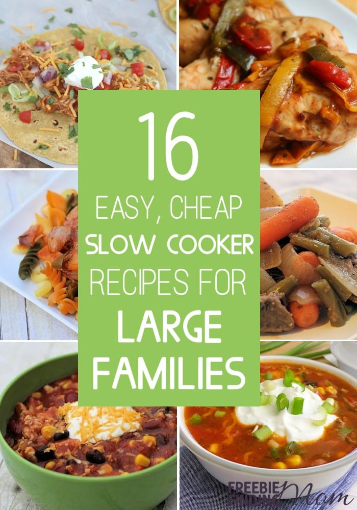 Cheap Healthy Dinners For Two
 16 Easy Cheap Slow Cooker Recipes For Families