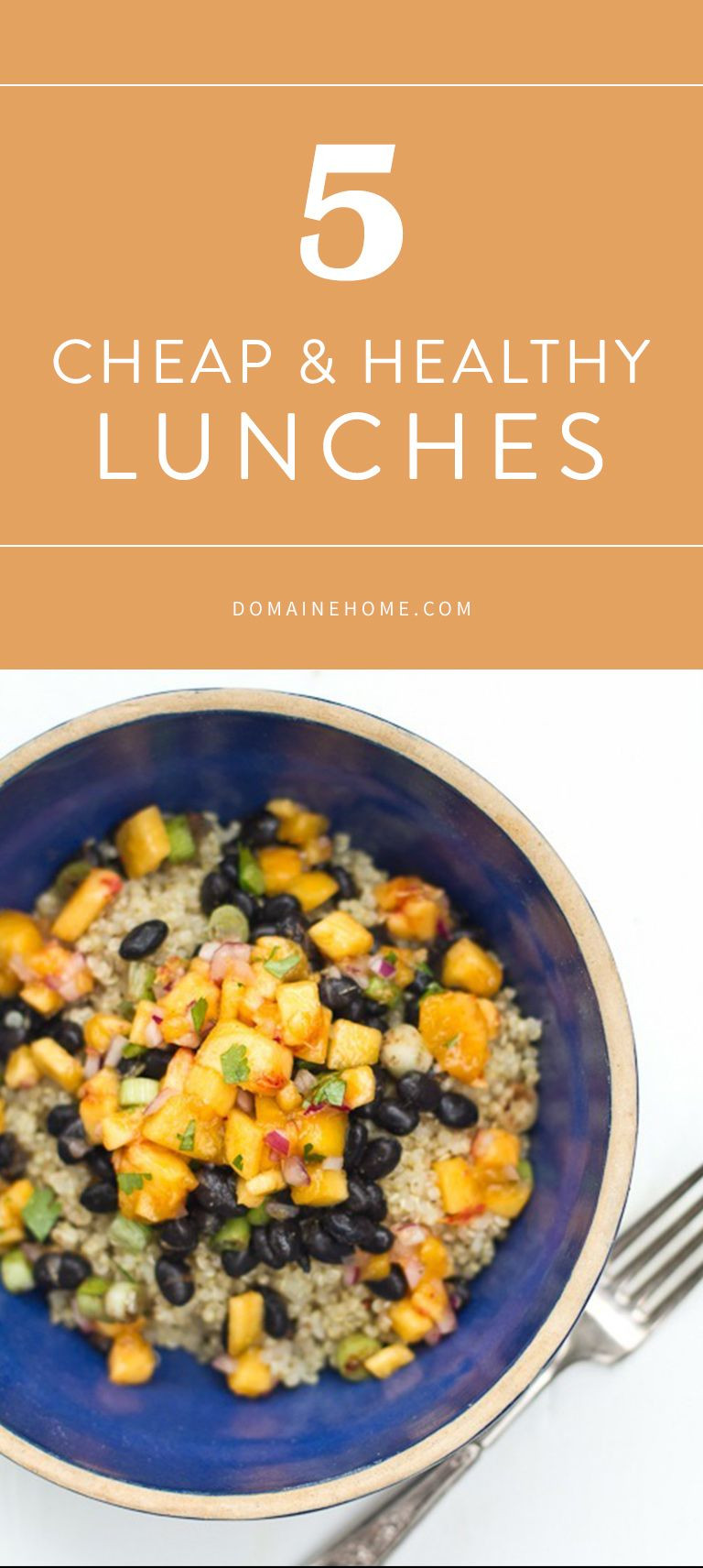 Cheap Healthy Lunches For Work
 5 Cheap Healthy Lunches You Can Bring to Work