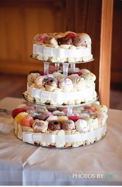Cheap Wedding Cakes Ideas
 25 Cheap And Cool Wedding Cake Alternatives Weddingomania
