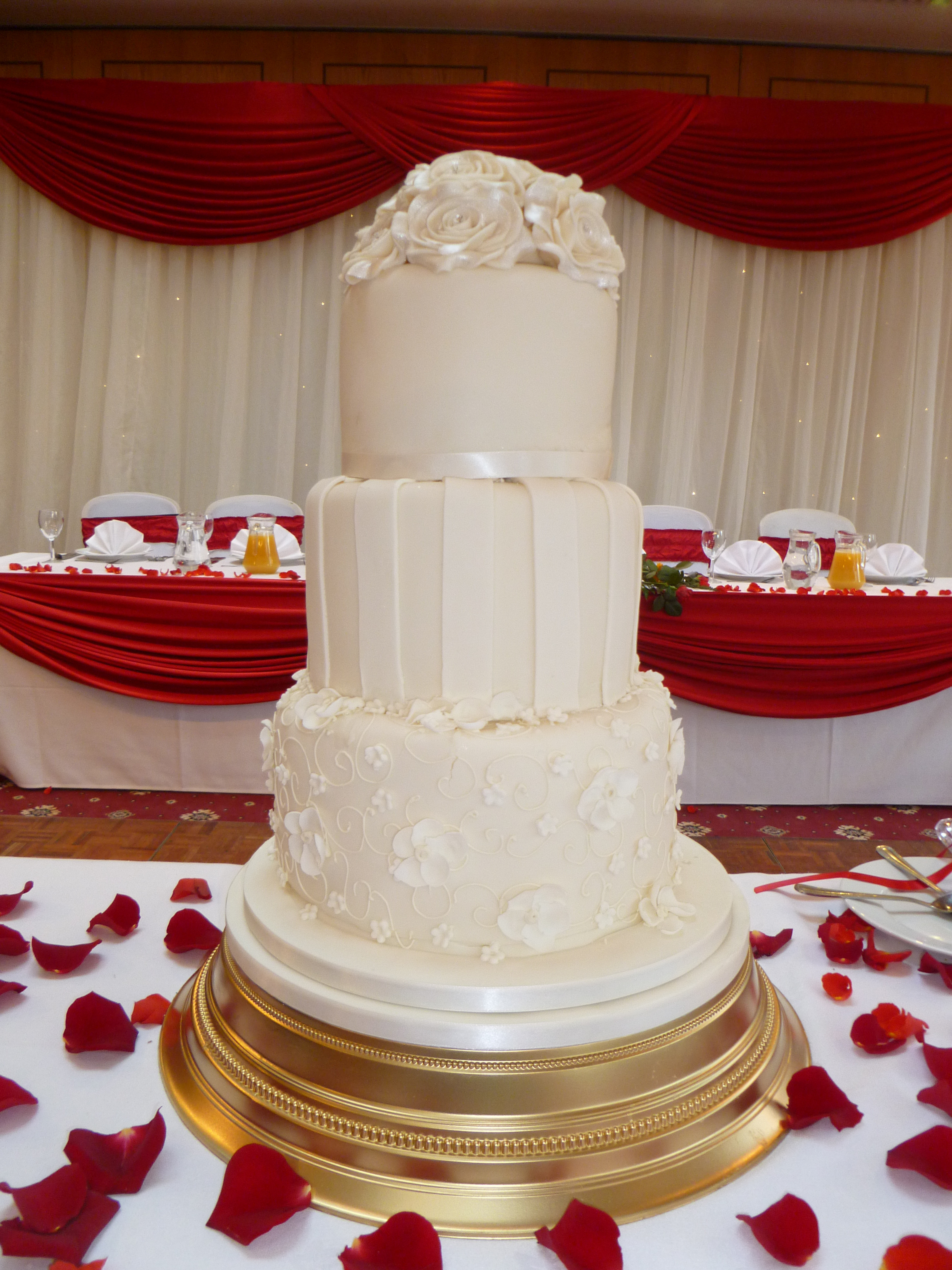 Cheap Wedding Cakes
 Inexpensive wedding cake idea in 2017