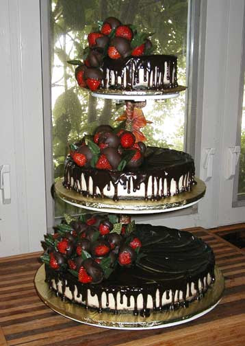 Cheesecake Wedding Cakes
 Cheesecake wedding cake