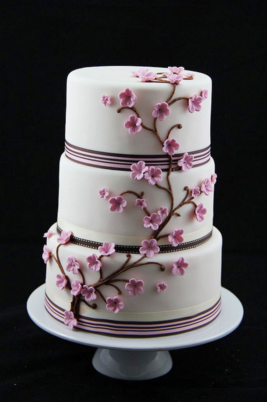 Cherry Blossom Wedding Cakes
 Cherry Blossom Wedding Cakes Theme Wedding Cake Cake