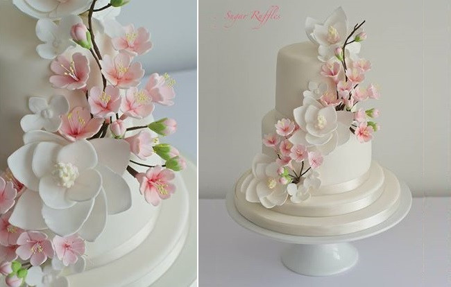 Cherry Blossom Wedding Cakes
 Cherry Blossom Wedding Cakes – Cake Geek Magazine