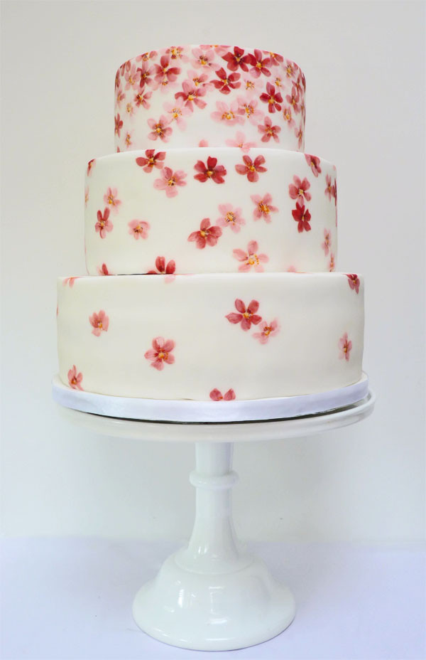 Cherry Blossom Wedding Cakes
 Amelie s House Cherry blossom wedding cake