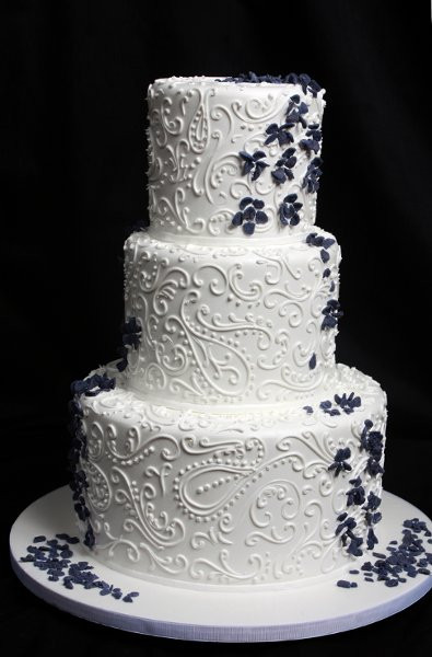 Chicago Wedding Cakes
 Oak Mill Bakery Chicago IL Wedding Cake