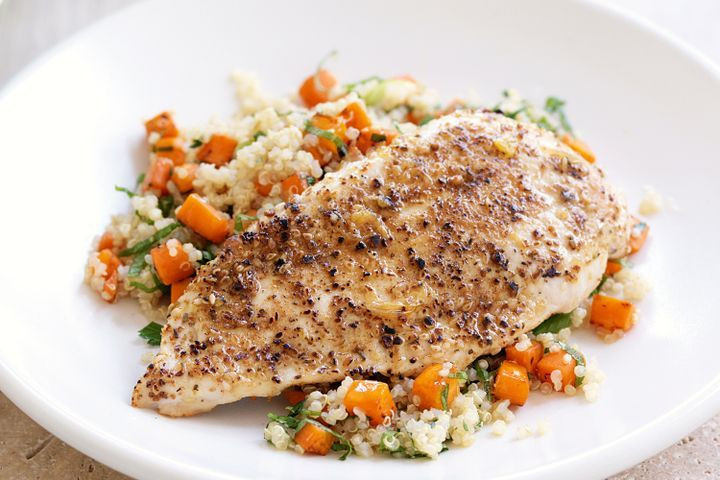 Chicken And Quinoa Recipe Healthy
 Dukkah chicken and quinoa salad