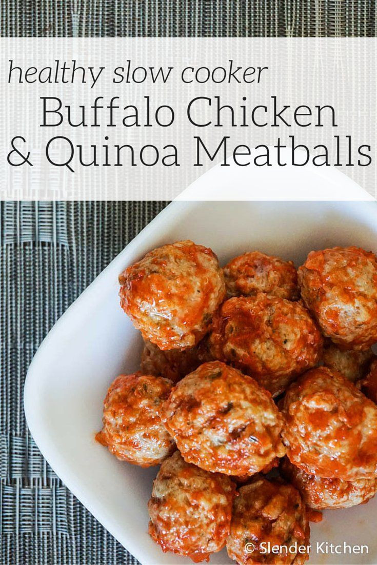 Chicken And Quinoa Recipes Healthy
 Buffalo Chicken and Quinoa Meatballs Recipe