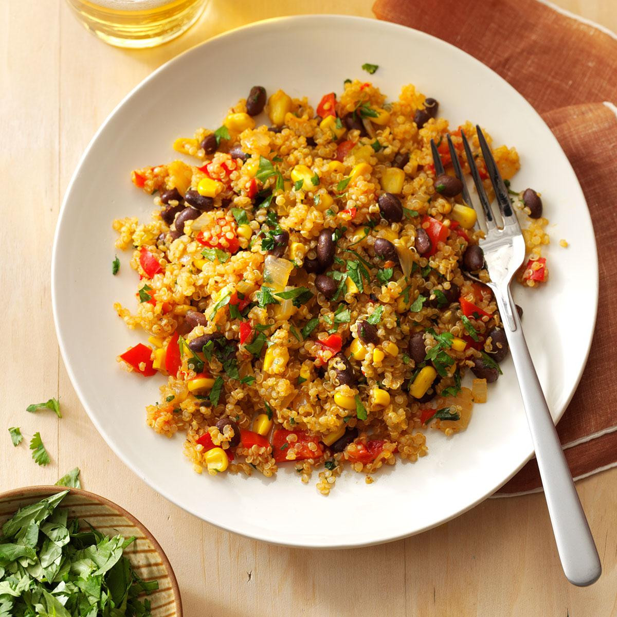 Chicken And Quinoa Recipes Healthy
 Black Bean & Corn Quinoa Recipe