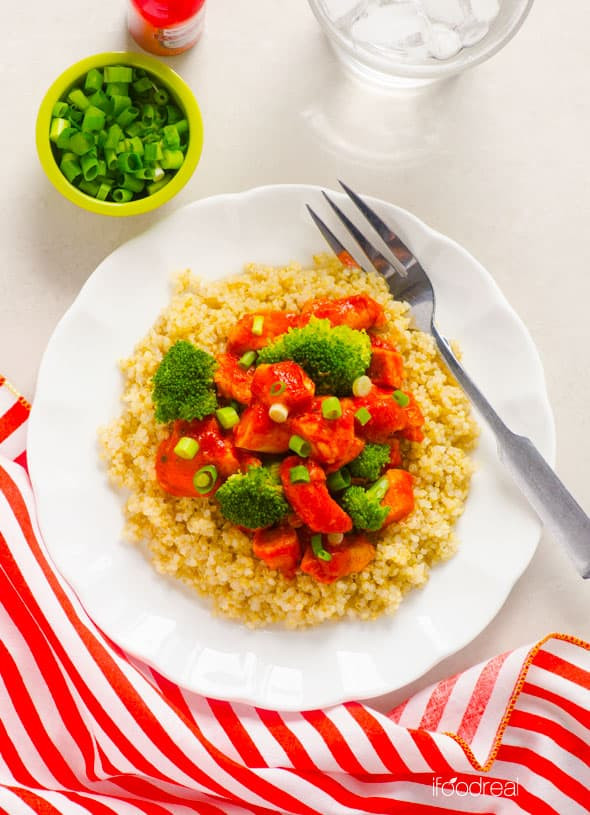 Chicken And Quinoa Recipes Healthy
 Buffalo Chicken Quinoa with Broccoli iFOODreal Healthy