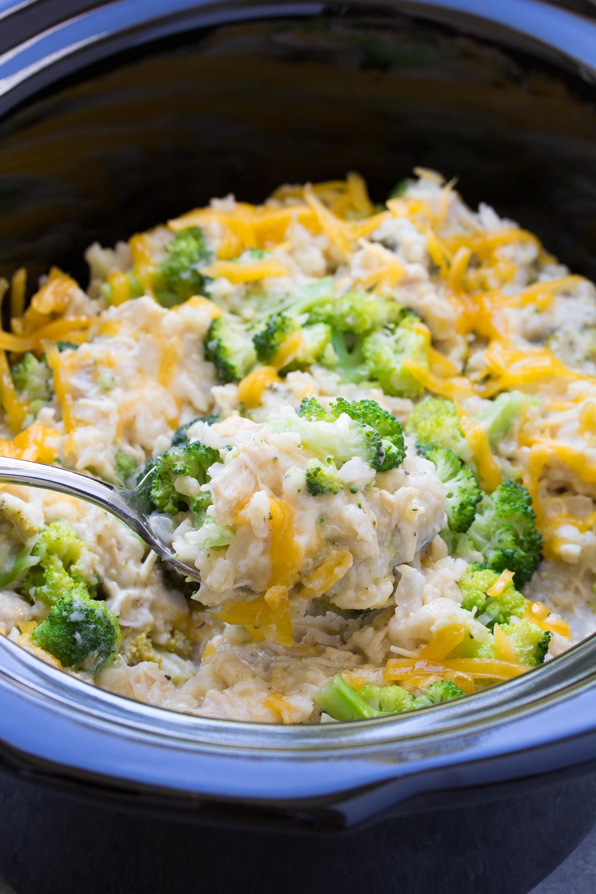 Chicken And Rice Slow Cooker Recipes Healthy
 Slow Cooker Chicken Broccoli and Rice Casserole