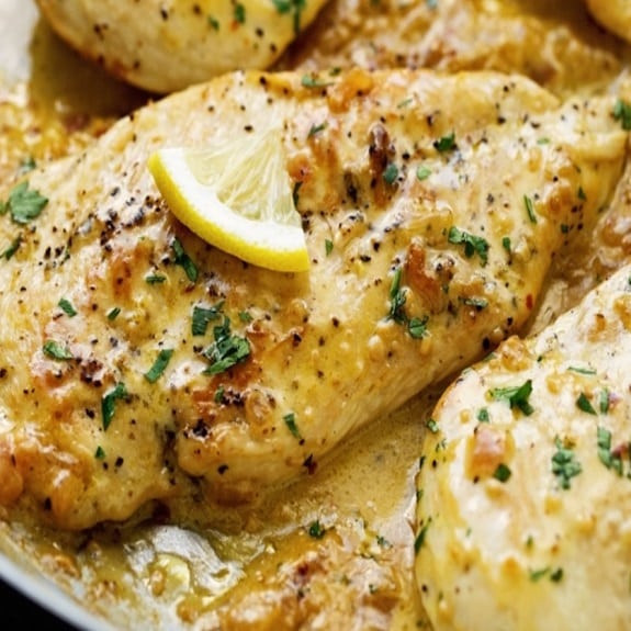 Chicken Breast Slow Cooker Recipes Healthy
 Slow Cooker Lemon Garlic Chicken Magic Skillet