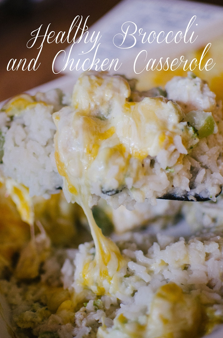 Chicken Broccoli And Rice Casserole Healthy
 RECIPE