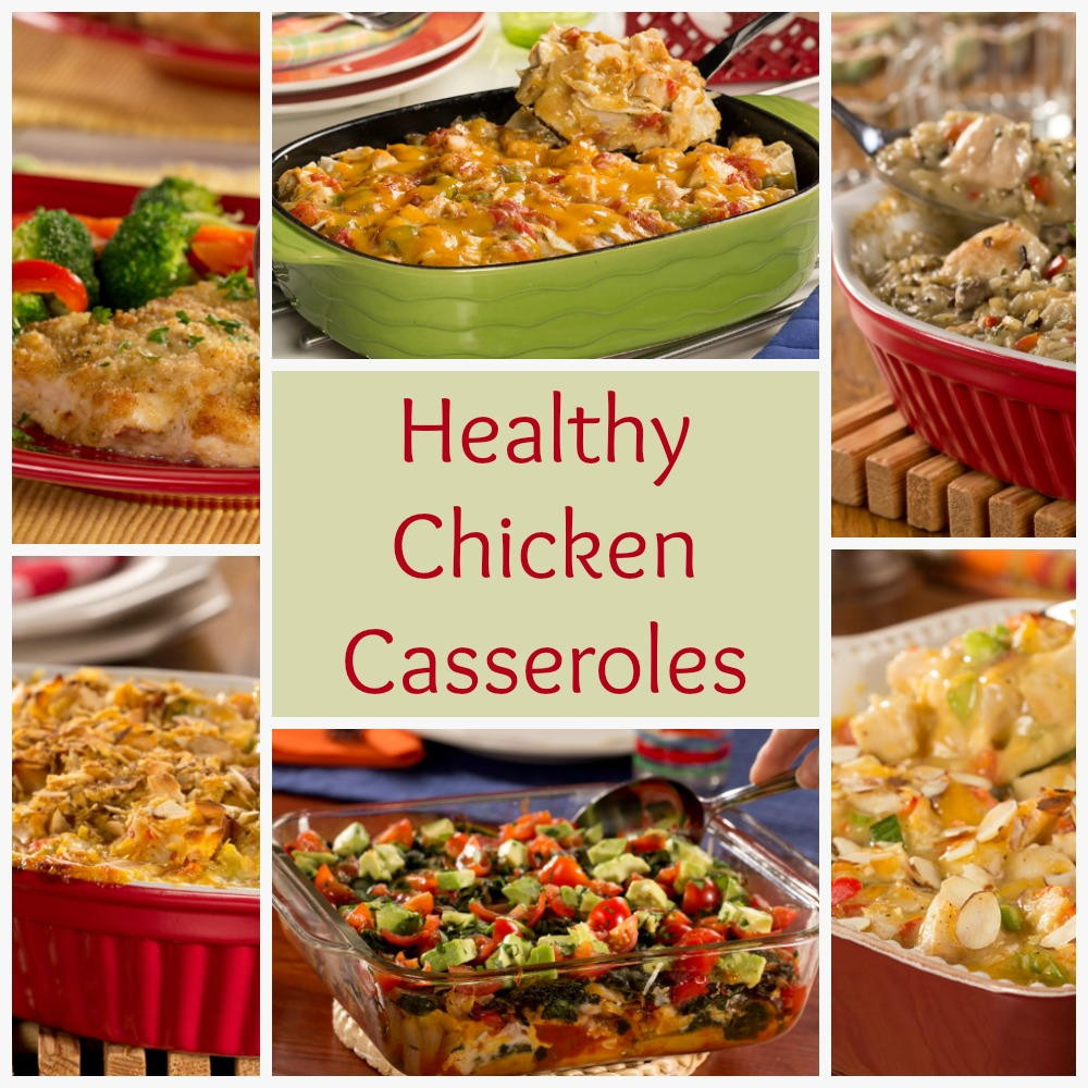 Chicken Casserole Healthy
 Healthy Chicken Casserole Recipes 6 Easy Chicken