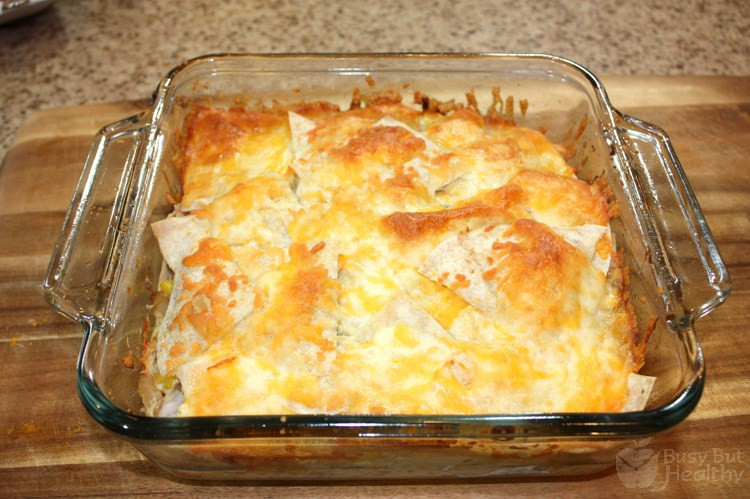 Chicken Enchilada Casserole Healthy
 Chicken Enchilada Casserole Busy But Healthy