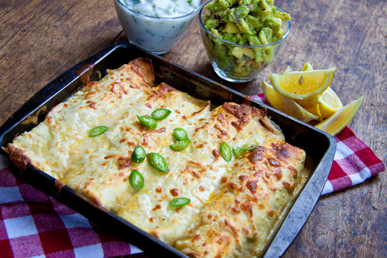 Chicken Enchiladas Healthy
 Healthier Chicken Enchiladas Simply Delicious