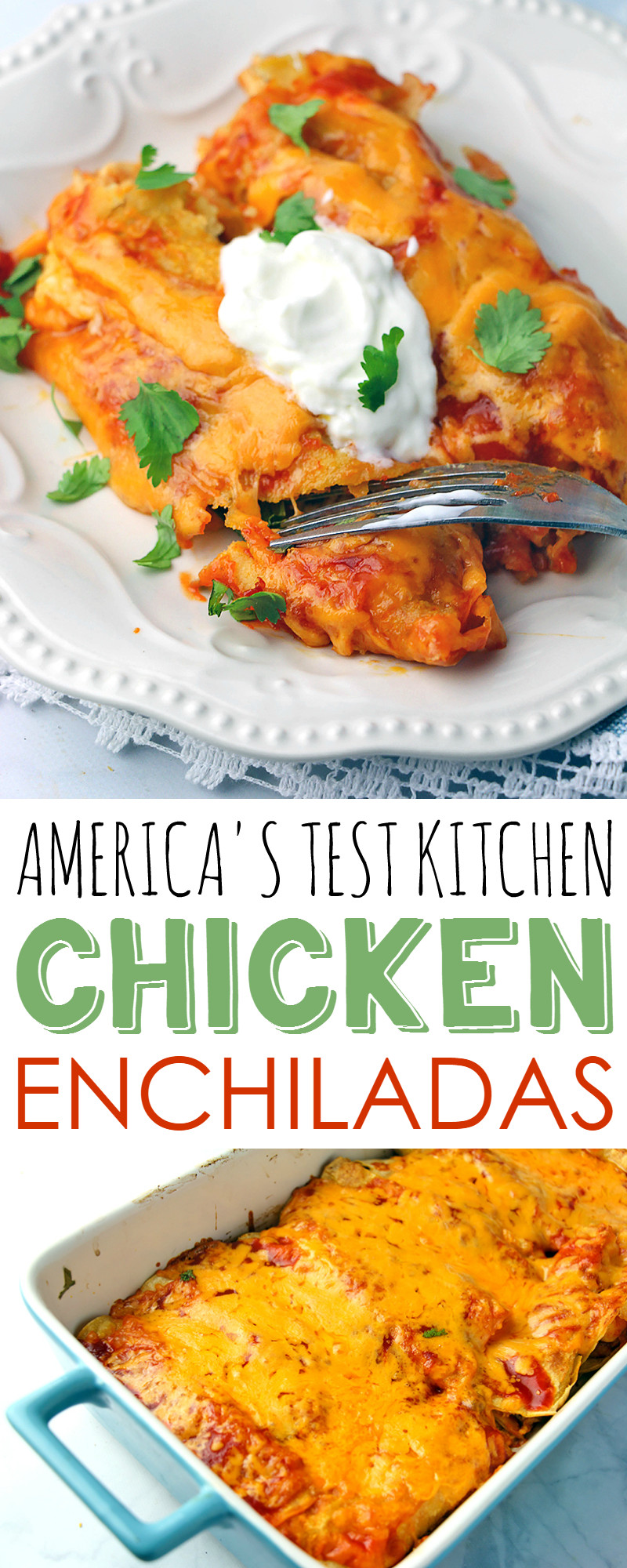 Chicken Enchiladas Healthy
 Chicken Enchiladas Recipe from The America s Test