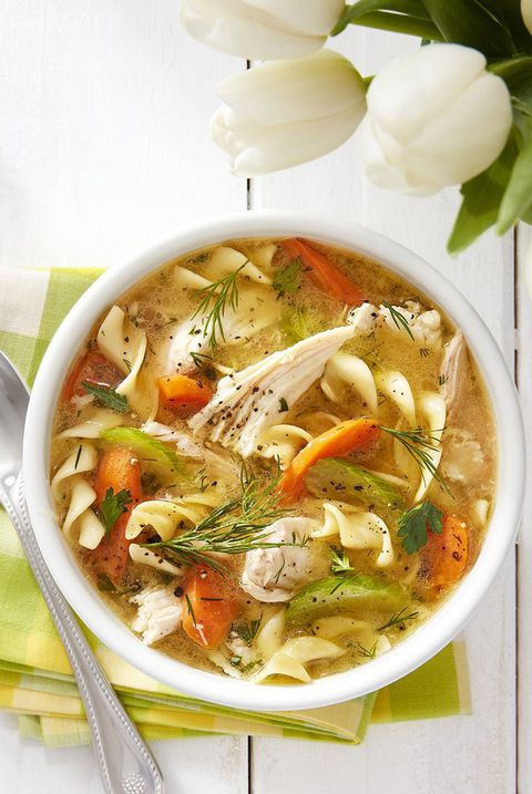 Chicken Noodle Soup Recipe Healthy
 50 Best Healthy Soup Recipes Quick & Easy Low Calorie Soups