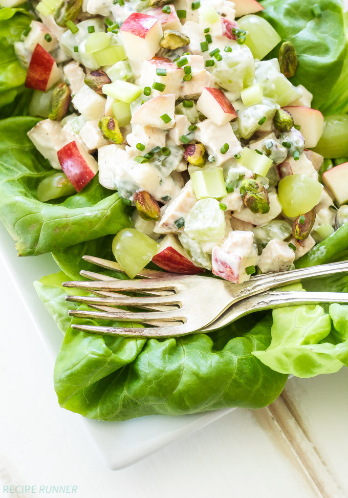 Chicken Salad Recipe Healthy
 Healthy Grilled Chicken Waldorf Salad Recipe Runner