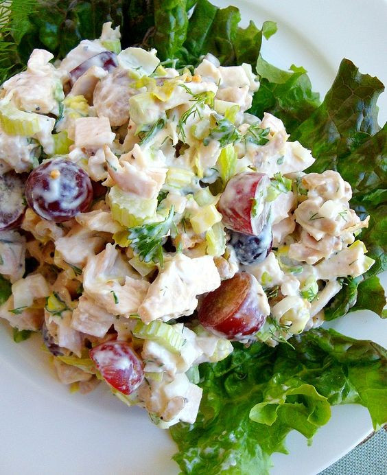 Chicken Salad Recipe Healthy
 Pinterest • The world’s catalog of ideas