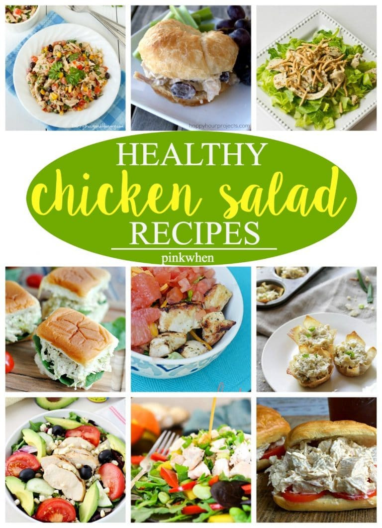 Chicken Salad Recipe Healthy
 12 Amazing Chicken Salad Recipes PinkWhen