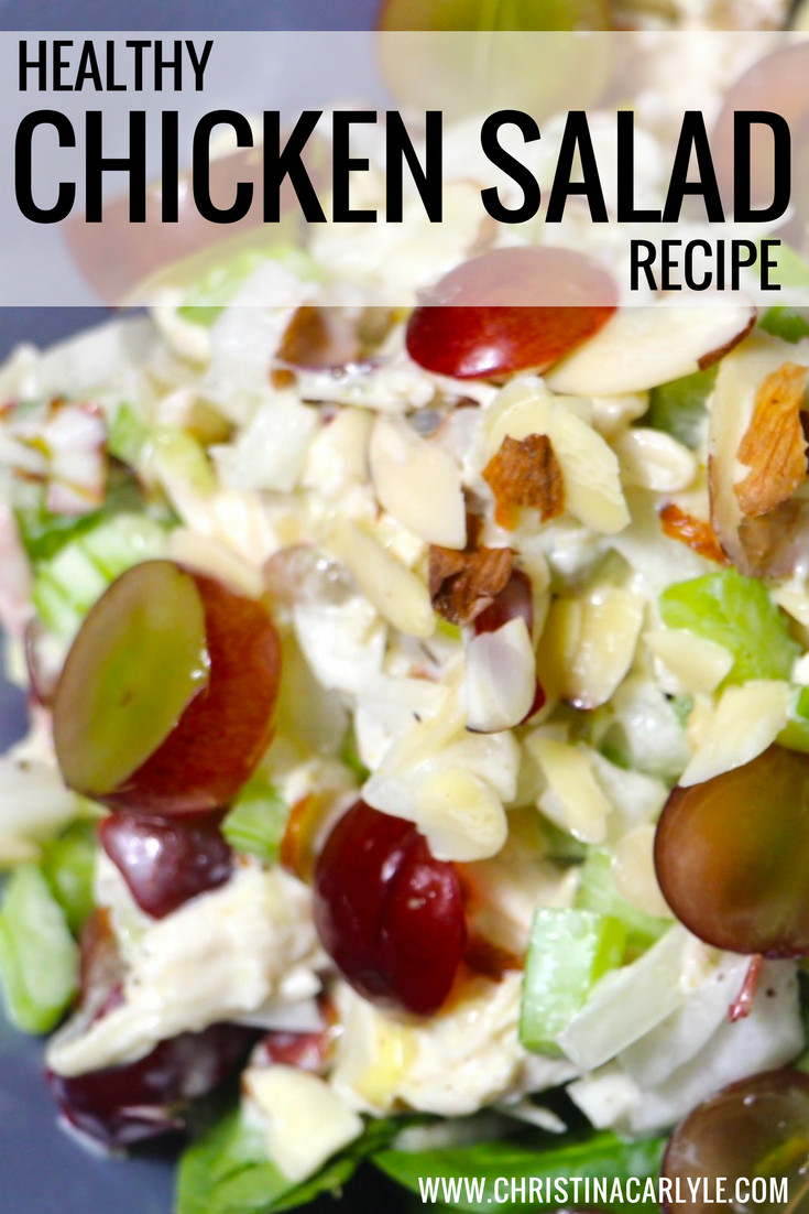 Chicken Salad Recipes Healthy
 Healthy Chicken Salad Recipe — Dishmaps