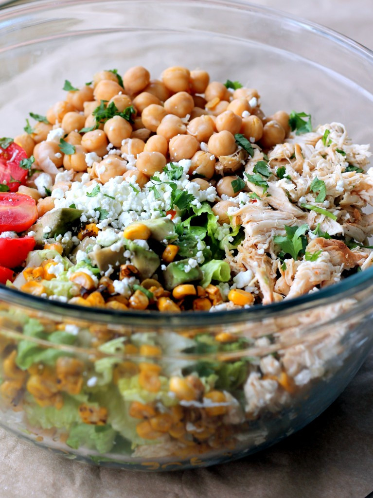 Chicken Salads Healthy
 Healthy Chicken Chickpea Chopped Salad