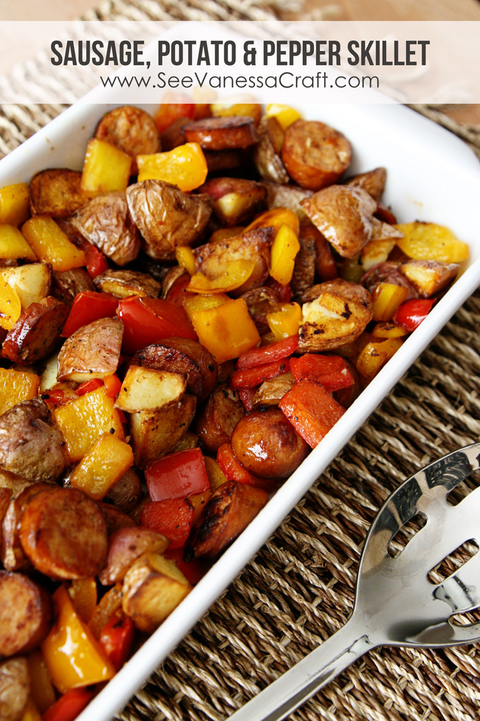 Chicken Sausage Recipe Healthy
 recipe sausage potato & peppers healthy skillet See