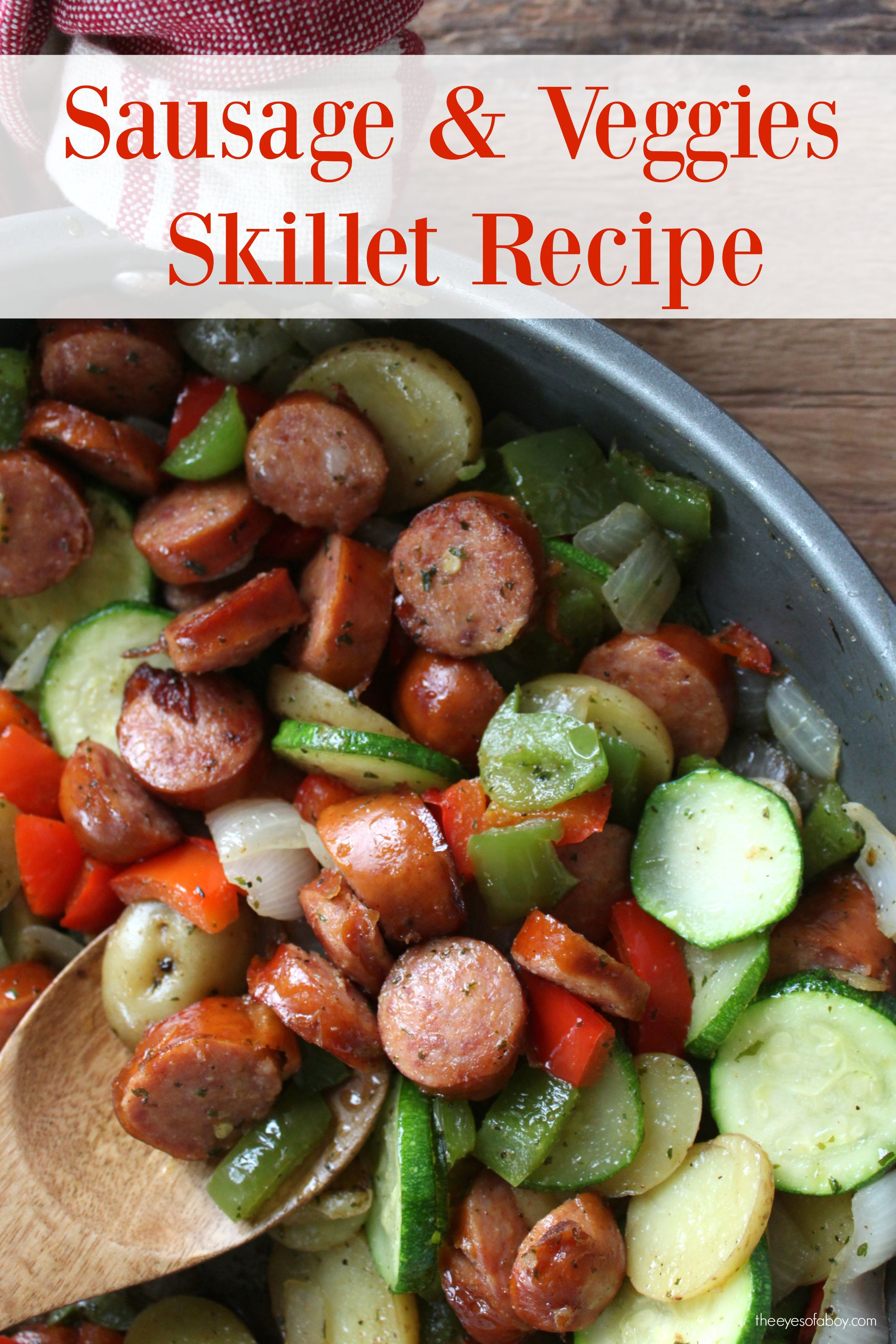 Chicken Sausage Recipes Healthy
 This quick and healthy sausage skillet meal idea is packed