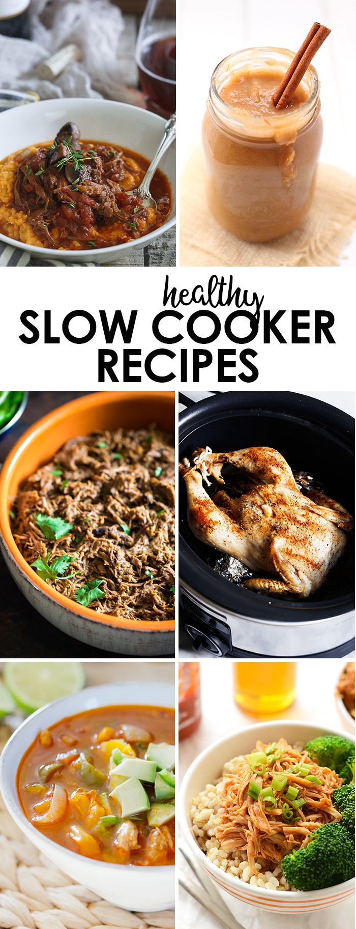Chicken Slow Cooker Recipes Healthy
 5 Ingre nt Honey Sriracha Slow Cooker Chicken Fit