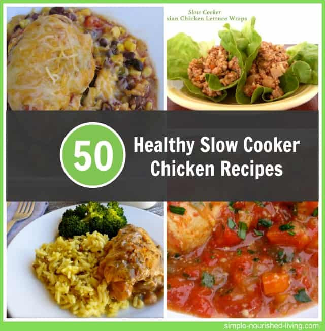 Chicken Slow Cooker Recipes Healthy
 Healthy Slow Cooker Chicken Recipes for Weight Watchers