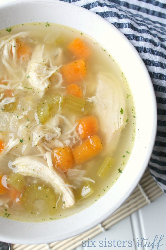 Chicken Soup Healthy
 Instant Pot Healthy Chicken Ve able Soup