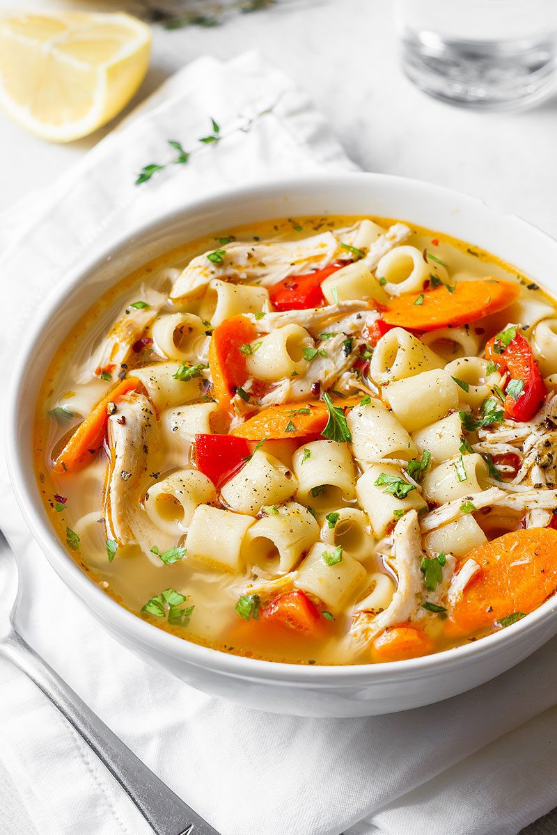 Chicken Soup Healthy
 Healthy Soup Recipes 17 Healthy Soups That Will Keep You