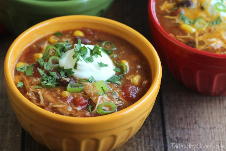 Chicken Tortilla Soup Crock Pot Healthy
 Crock Pot Chicken Tortilla Soup