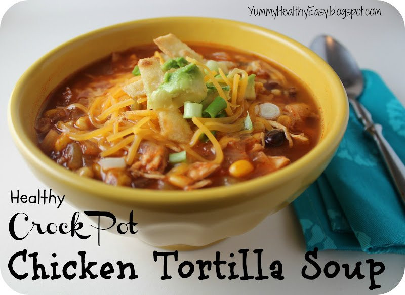 Chicken Tortilla Soup Healthy
 15 Most Popular Healthy Crock Pot Recipes