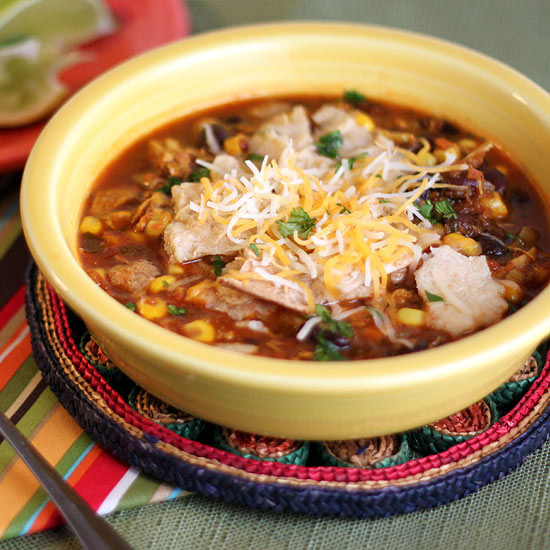 Chicken Tortilla Soup Healthy
 Healthy Chicken Tortilla Soup