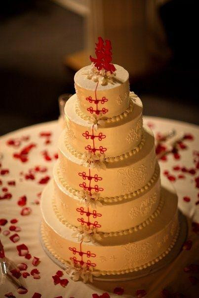 Chinese Wedding Cakes
 Asian Cherry Blossoms Wedding Inspiration Weddbook