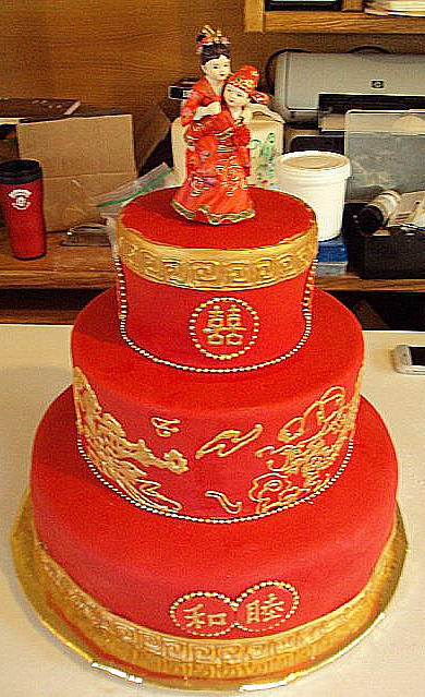 Chinese Wedding Cakes
 Chinese Wedding Cake picnik Cake Decorating munity