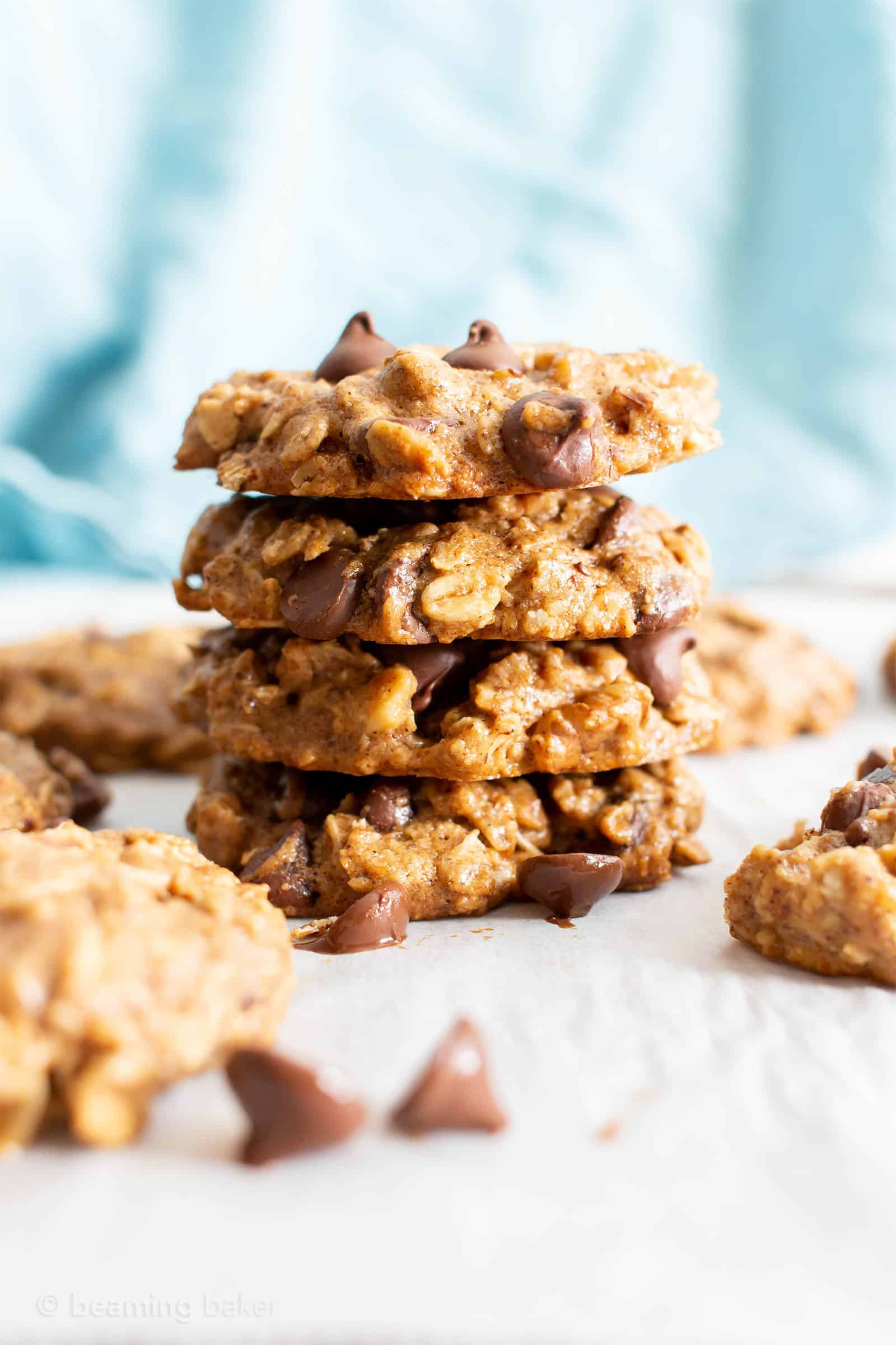 Choc Chip Oatmeal Cookies Healthy
 Chewy Healthy Oatmeal Chocolate Chip Cookies Vegan